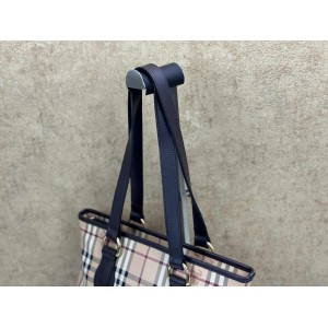 BURBERRY 3200977 HAYMARKET CHECK TOTE BAG BURBERRY 3200977 HAYMARKET CHECK TOTE BAG